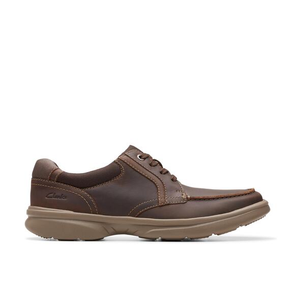 NWT Clarks Men\'s Bradley Vibe Beeswax Leather Oxfords, Comfort Shoes, Size 12 main image 7